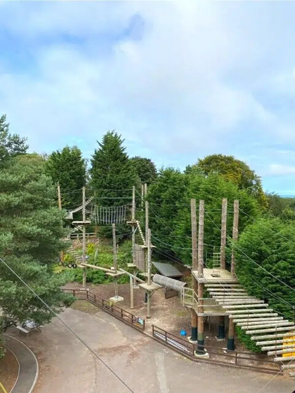 High ropes course Norfolk