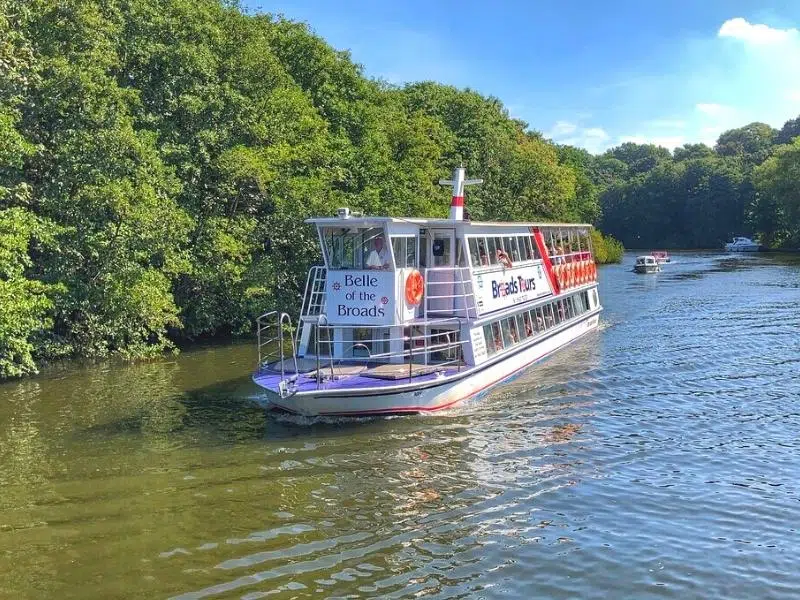 Belle of the Broads tour on River Bure