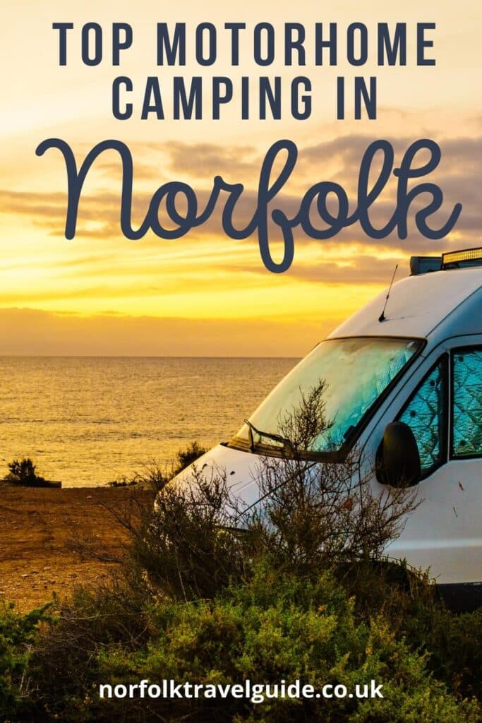 motorhome campsites Norfolk