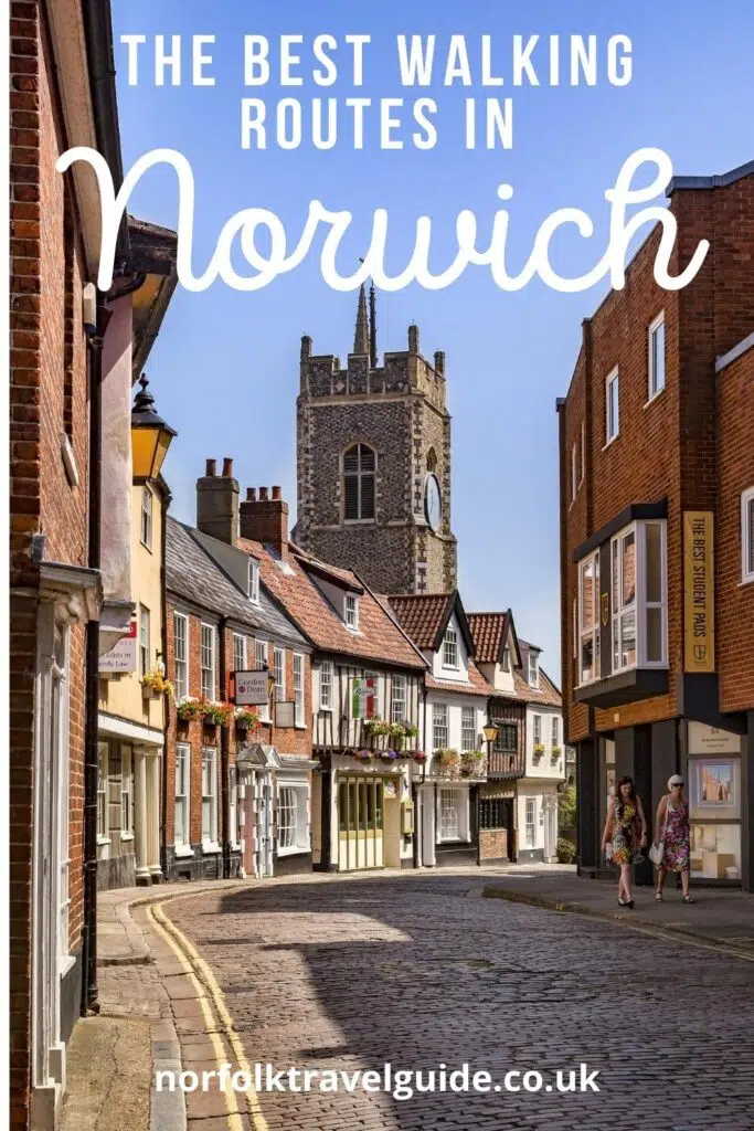 walking routes in Norwich