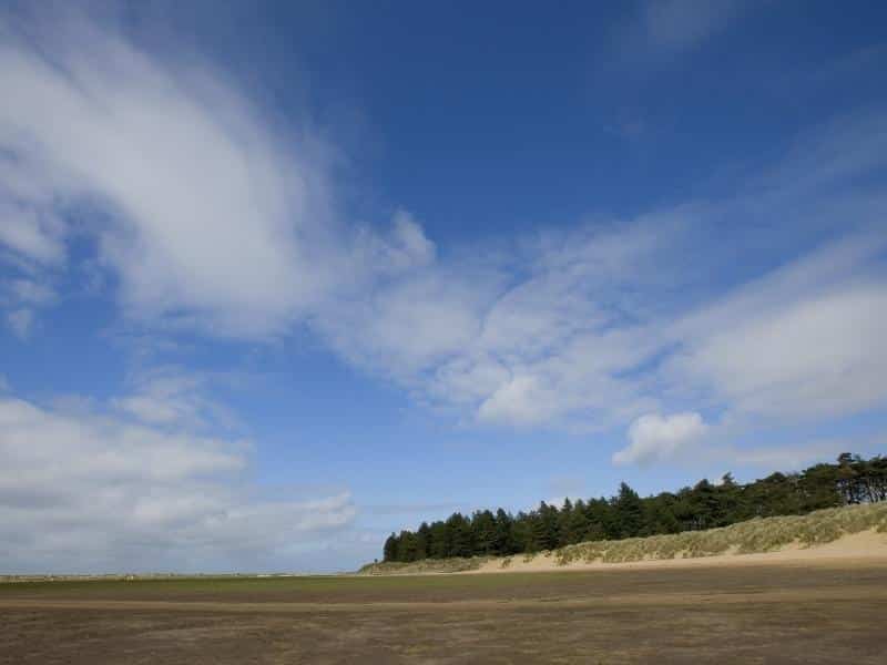 The setting for the filk Shakespeare in Love filmed at Holkham beach