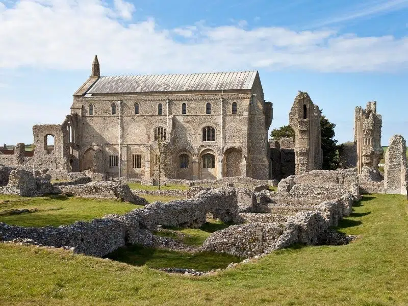 The ruins of Binham Priory