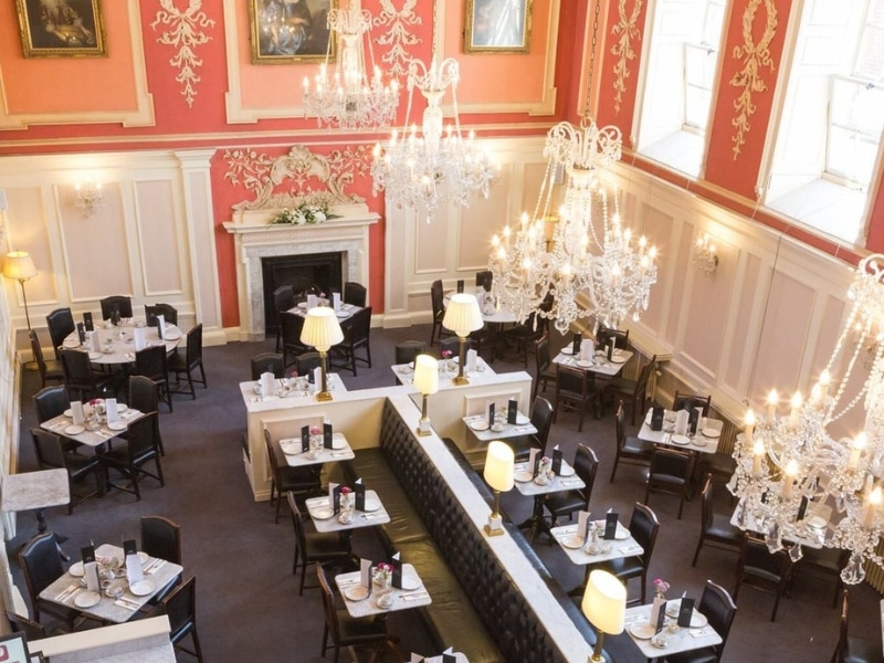 The Assembly House Norwich afternoon tea room