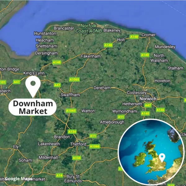 Downham Market map