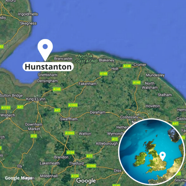 hunstanton map