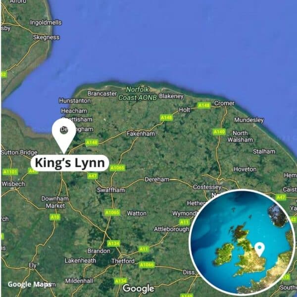 King's Lynn map